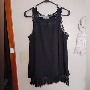 ❄️Black Lace Blouse (M)